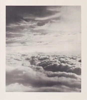 G. Richter (*1932), Original Offset-Druck 1969, signiert, Wolken/Clouds - Bild 1 von 4