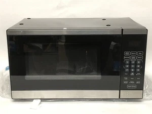 Danby 0.7 cu. ft. Stainless Steel Microwave - Black & Silver - Picture 1 of 7