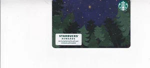 Starbucks Gift Card "North Star 2020 " Christmas PIN COVER INTACT - Picture 1 of 1