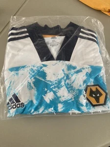 Wolverhampton Wanderers Football Shirt XL Away Wolves Jersey 2020 2021 - Picture 1 of 3