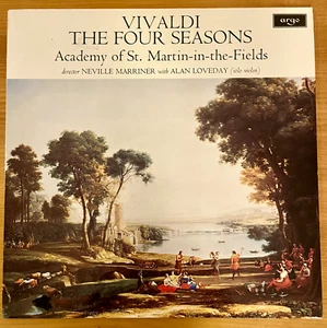 Vivaldi THE FOUR SEASONS Academy Of St. Martin-in-the-Fields Argo ZRG654 - Picture 1 of 5