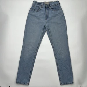 Everlane Blue Jeans Damen Gr. 26 High Waist Straight Relaxed Fit Light Wash - Bild 1 von 6