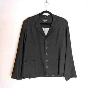 NEW Eskandar Heavy Linen Cotton Jacket Lagenlook 1 - Picture 1 of 11