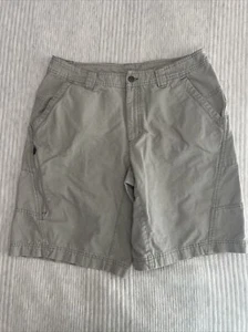 Columbia Titanium GRT Hiking Shorts Mens 34 Khaki Zip Pocket Outdoors Beige - Picture 1 of 16