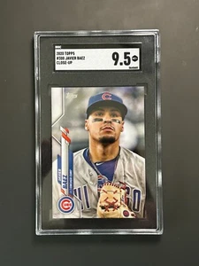 2020 Topps Javier Baez #300 SSP Variation Close-Up SGC 9.5 - Picture 1 of 1