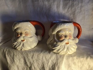 Set 2 Tazze Babbo Natale Soglia con Portabiscotti - Foto 1 di 4