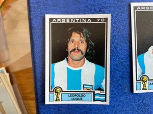 PANINI ARGENTINA 78 LUQUE N 57 MAI UTILIZZATA - Picture 1 of 2