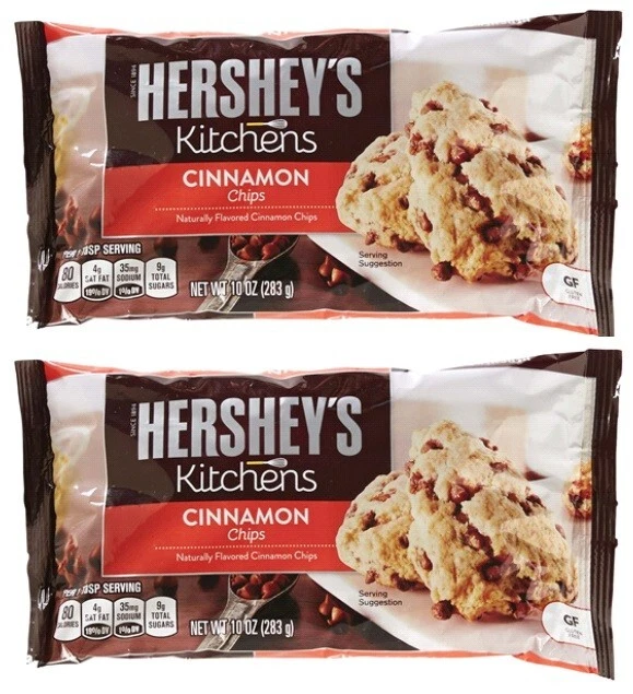 Chips para hornear con sabor a canela Hershey's de 10 oz (2 bolsas) cocinas Foto 1 de 1