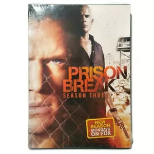 Prison Break Season Three DVD Four Disc Edition New Sealed Factory Shrinkwrapped - Imagen 1 de 9