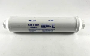 AICRO Inline Carbon Polierwasserfilter 1/4 FPT 0,75 GPM NEU - Bild 1 von 3