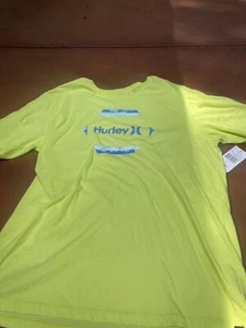 Hurley Shirt Adult Extra Large Neon Lightweight Casual Outdoors Comfort Mens - Picture 1 of 10