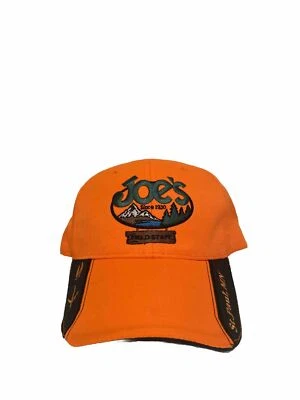 Sombrero ajustable vintage JOE’S Field Staff St. Paul Minnesota naranja neón Foto 1 de 4