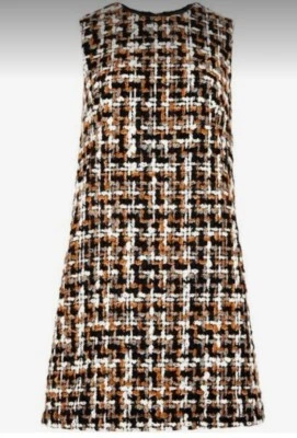 Mini Vestido DOLCE & GABBANAT Estampado Hierba Talla 38 Foto 1 de 4