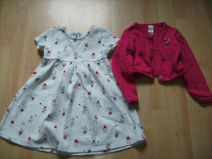 Mädchenkleid Kleid mit Bolero Größe 86 C&A 2-teilig - Bild 1 von 1