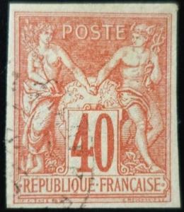 TIMBRE des COLONIES FRANÇAISES GÉNÉRALES - SAGE N°27 oblitéré CACHET à DATE - Imagen 1 de 2