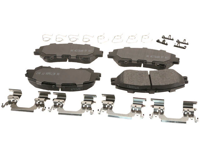 Front Akebono Brake Pad Set fits Nissan Rogue 2014-2020 34HDCM - Image 1 of 1
