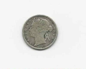 MAURITIUS TWENTY CENTS 1899 SILVER COIN FINE COND FREE WORLD SHIPPING - Picture 1 of 2