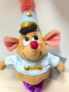 Japan Tokyo Disney Store Gus Cinderella Plush Toy Keychain WISHING YOU A LOVELY - Picture 1 of 5
