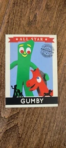 2018 EXCLUSIVE GUMBY'S WORLD GUMBY AND POKEY ART CLOKEY STANDARD SIZE PROMO CARD - Picture 1 of 1
