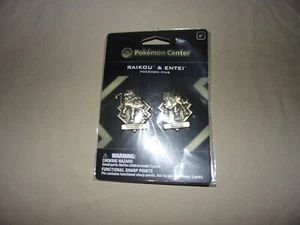 NEW Raikou & Entei Legendary Pokémon Pins New! Fast Shipping OUT OF STOCK - Picture 1 of 4