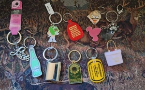 Konvolut 10 Schlüsselanhänger Vintage - jetzt - Werbung - Sammlerstücke -  - Bild 1 von 8