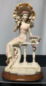 Rare, FIGURINE 10" Lady With Umbrella - Bild 1 von 5