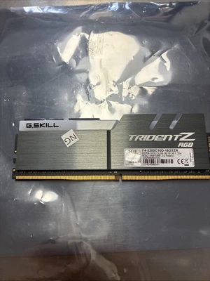 (For Parts) G.SKILL Trident Z RGB 16GB 1x16GB L DDR4 3200MHz CL16 RAM Module - Image 1 of 2