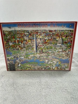 1988 City of WASHINGTON, DC  Buffalo Games 504 pcs JIGSAW PUZZLE  - NEW Sealed - Image 1 of 4