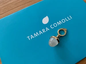 Tamara Comolli Mikado Flamenco Anhänger, Sand Mondstein, 18K Gelbgold - Bild 1 von 5