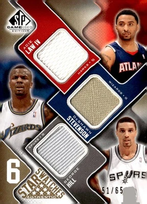 CAMISETA DE 6 PIEZAS LAW STEVENSON HILL MCCANTS JEFFERSON RIDNOUR 09-10 SP #51/65  Foto 1 de 4