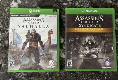 Assassin's Creed (Microsoft Xbox One, 2020) Valhalla Syndicate GAME LOT NICE!!￼￼ - Image 1 of 4