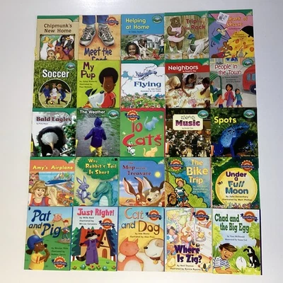 1st Grade Readers Vocabulary Lot of 25 Books Houghton Mifflin Leveled - Image 1 of 4