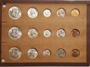 1952 PDS United States Mint Sets | Uncirculated - Vintage Wayte Raymond Holder - Picture 1 of 4