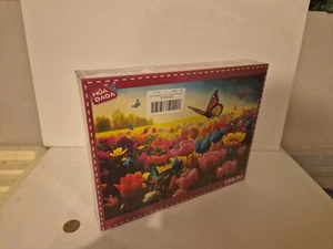 Huadada Flowers & Butterflies Jigsaw Puzzle, 1000 Pieces, New, BNIB, Combine - Picture 1 of 3
