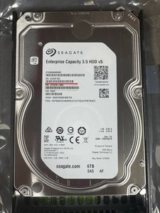 ST6000NM0095 - Disque dur SAS 3,5" Seagate Enterprise 6 To TVA incluse - Photo 1/1