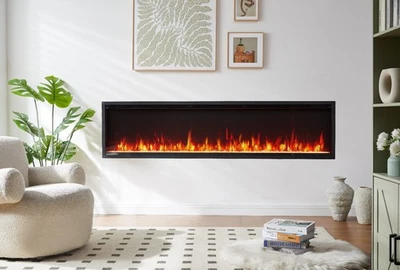 FLAMEKO Avena Electric Media Wall Fire - Image 1 of 4