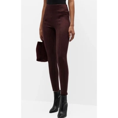 Leggings SPANX Imitación Gamuza Terracota Oscura Alto Talla XL Foto 1 de 4