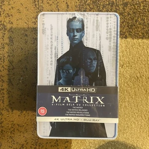 The Matrix 4-Film Steelbook Collection (4K UHD + Blu-ray, Reg Free)  ZAVI  OOP  - Picture 1 of 16