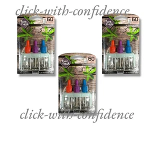 3 x Pure Fresh 3tation Berry & Bramble Air Freshener Refill Up To 60 Days - Picture 1 of 1