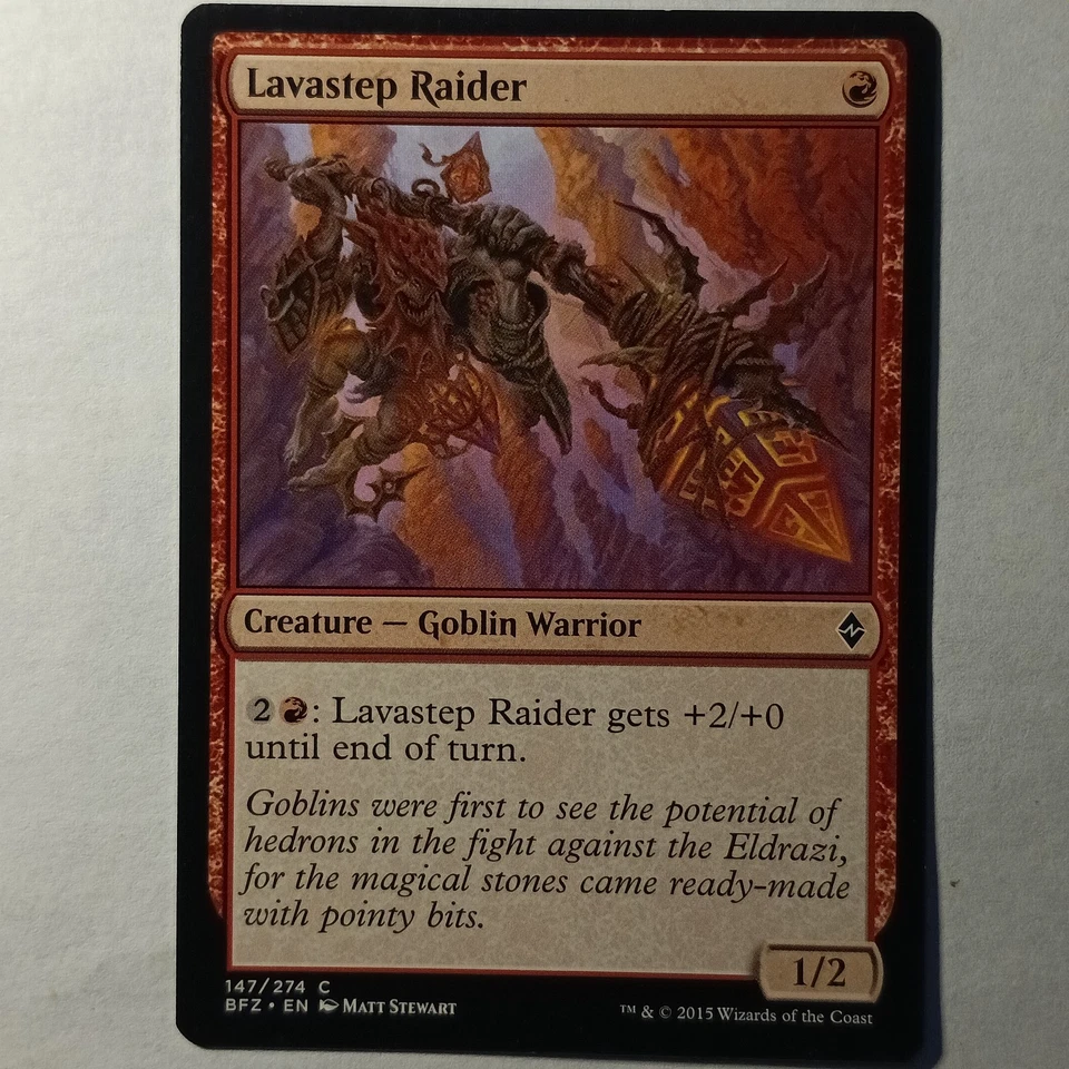 Lavastep Raider Battle for Zendikar Regular - Image 1 of 1