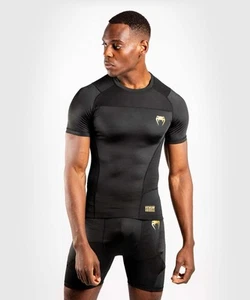 Venum G-Fit Rashguard - Black/Gold - X Large - Picture 1 of 5