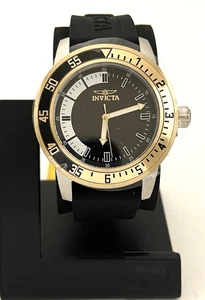 OROLOGIO INVICTA UOMO SPECIALTY ACCIAIO INOX ARGENTO CON CINTURINO SILICONE NERO 34097 - Foto 1 di 10