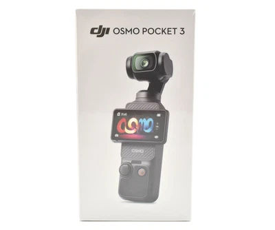 [Unopened] DJI Osmo Pocket 3 4K Action Camera 3-Axis Stabilized Gimbal JAPAN - Image 1 of 4