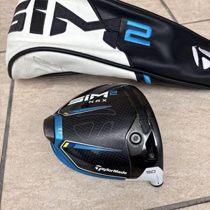 TaylorMade SIM2MAX Driver Head Only 9 Degree Right-Handed Used #57 - Picture 1 of 9