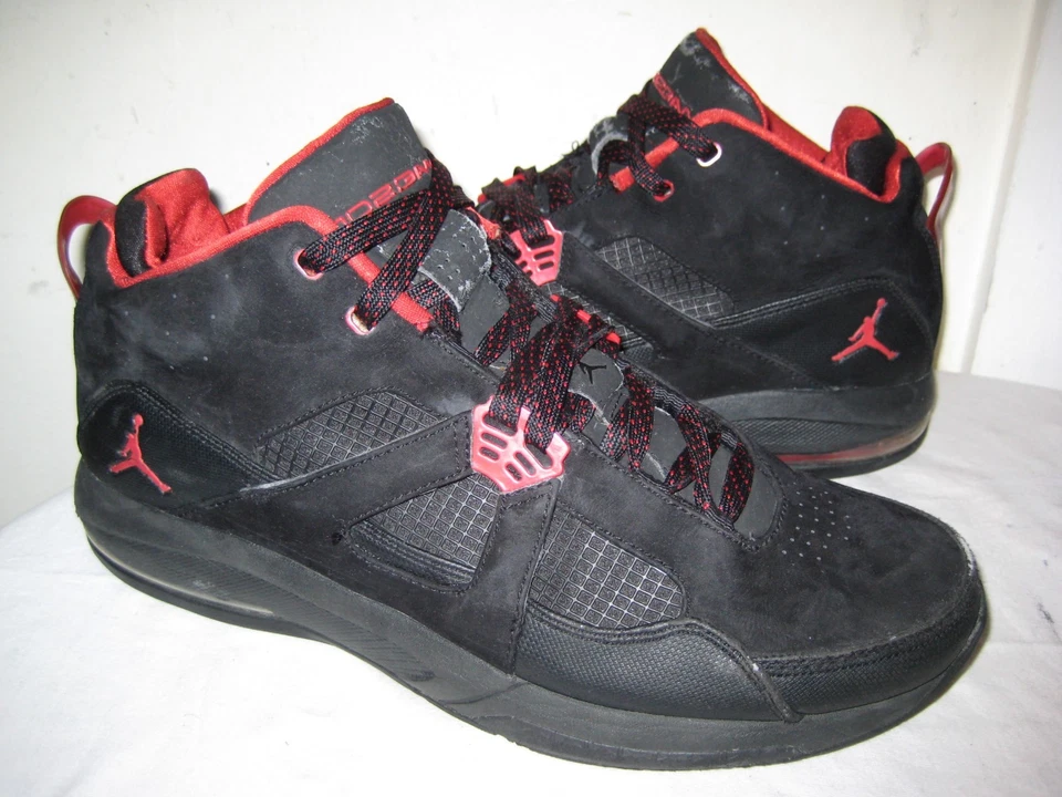  Air Jordan Expedition II Negro Rojo Universitario 384279-061 Hombres Talla 44.5 / 10.5 Foto 1 de 4