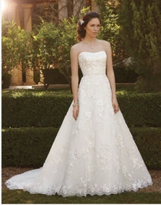 Casablanca Bridal Dress - Picture 1 of 5