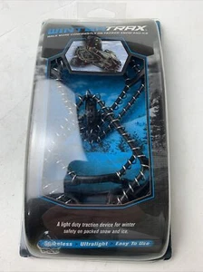 New Winter Trax Snow/Ice Traction Spikeless Fits Most Women 6 to Mens 12 - Picture 1 of 4