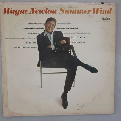 Wayne Newton Summer Wind Vinyl LP Capitol VG 52 - Image 1 of 4