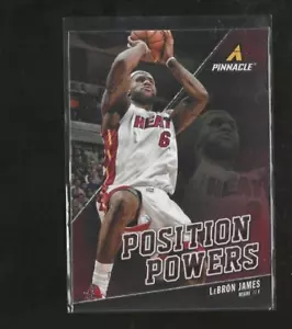 LEBRON JAMES SP POSITION POWERS SHADOWBOX MIAMI HEAT INSERT 2013-14 PINNACLE - Bild 1 von 2