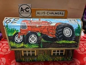 1962 Allis-Chalmers - 1945 International Harvester - Hand Painted Birdhouse - Picture 1 of 15